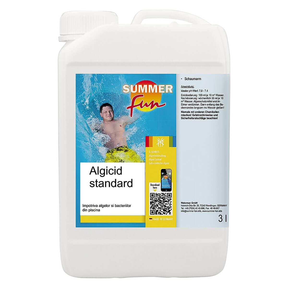 images Tratament Piscina Algicid Standard - 3 litri