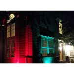 Proiector LED 10W RGB 16 culori IP 65 telecomanda inclusa