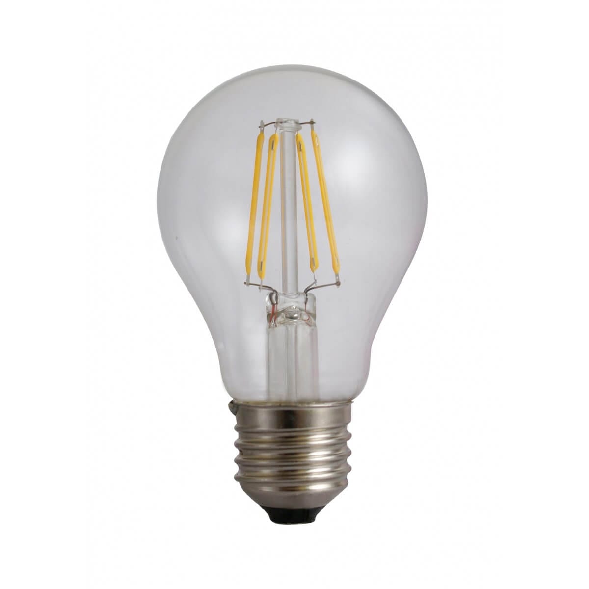 images Bec LED cu Filament A60 E27 4W 220V 3000K 480 lumeni