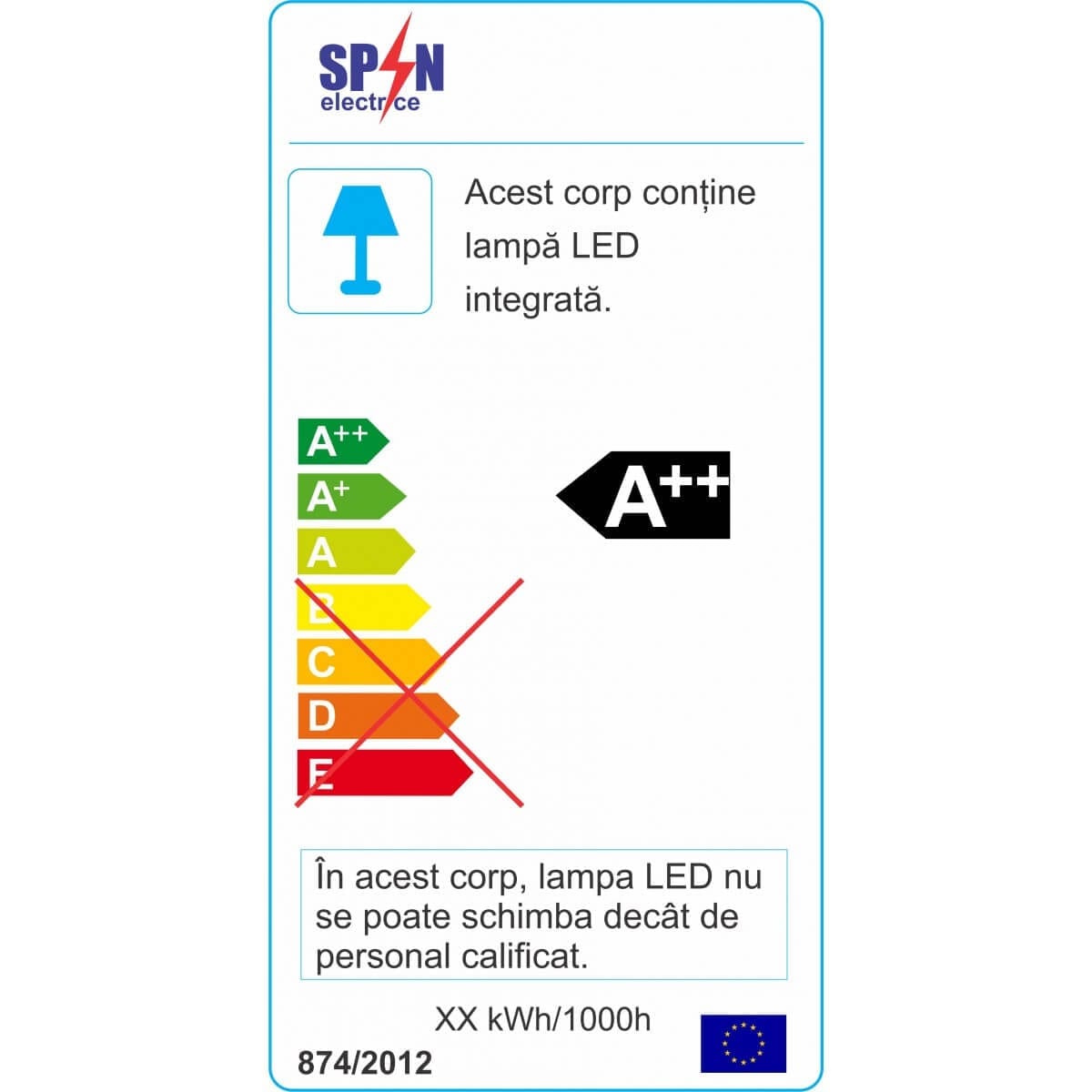 images Spot LED Perete si Scara 3W 6400K