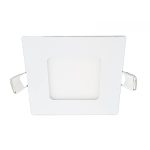 Spot Led Slim Patrat Incastrat 3w 85x85mm