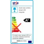 APLICA LINIARA LED DE BAIE IP44 15W 6400K 600 mm Lumina Rece