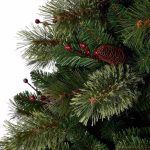 Brad Artificial Verde cu Aspect Natural 183 cm