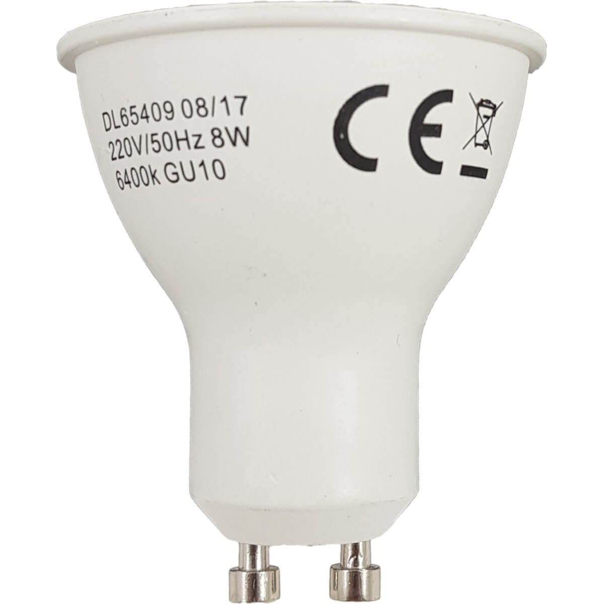 images Bec Led GU10 R50 8W=60W 6400K - imagine 1