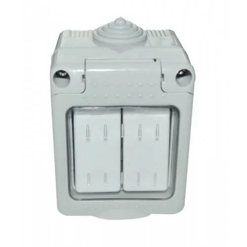 modular priza ag ip55 doua butoane