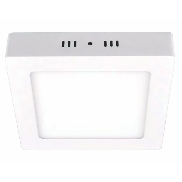 Spot Led Patrat Aplicat 18W 220X220X37mm