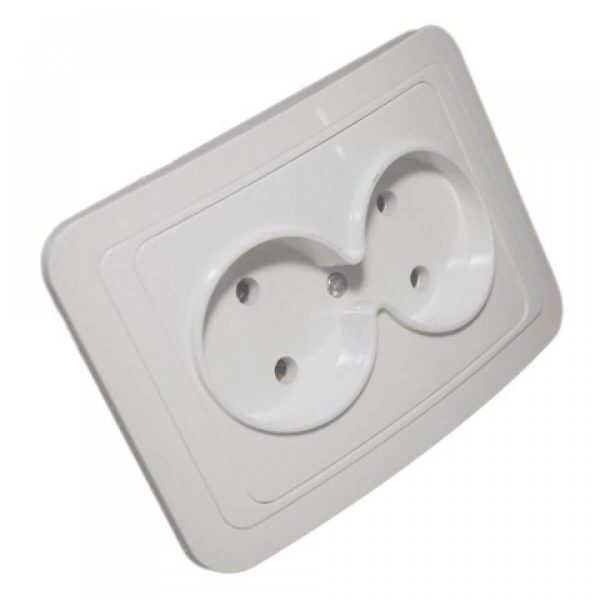 Comutator Clasic Dublu cu LED