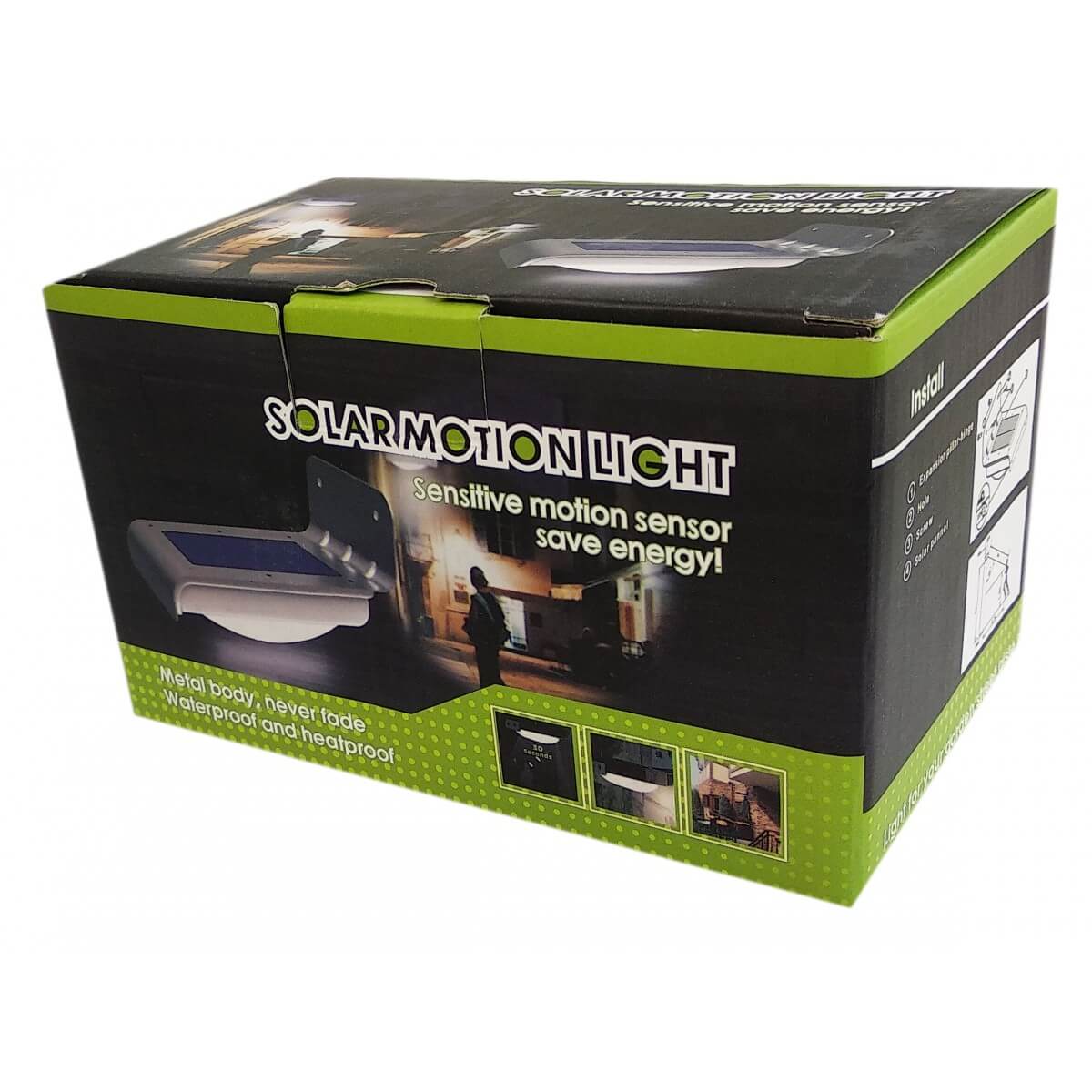 images Lampa de Perete cu Panou Solar 0,55W