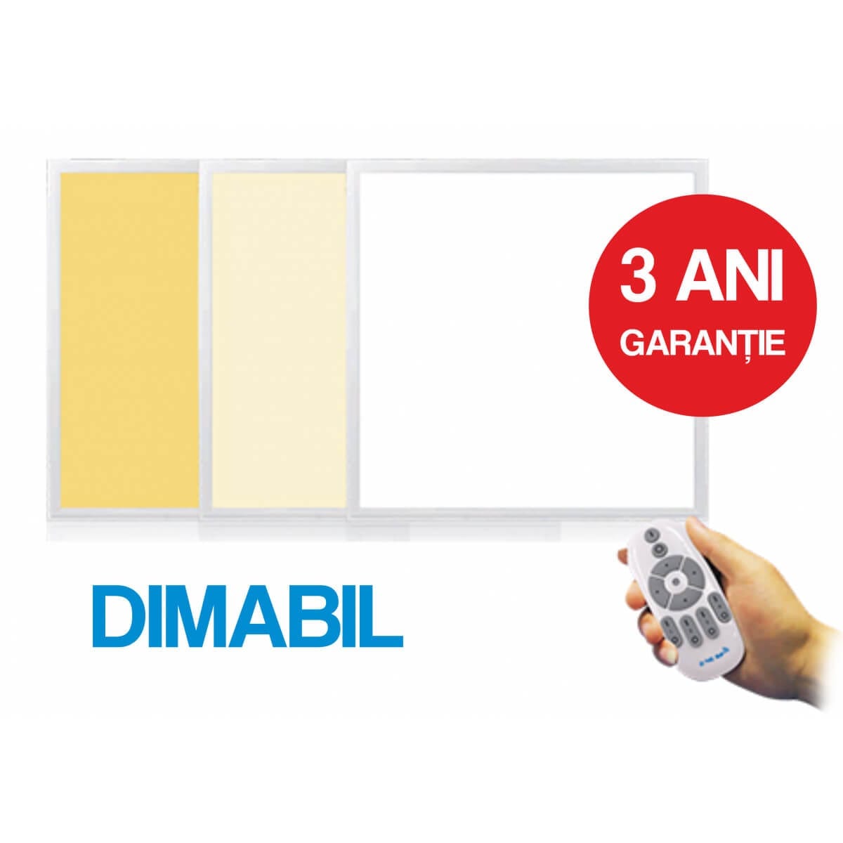 images Panou Led Dimabil 595X595X10mm 2-36W 3000/4000/6000k