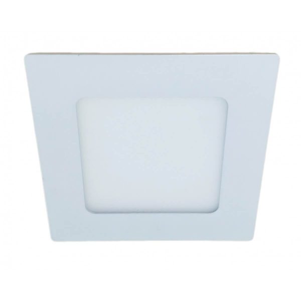 Spot Led Patrat Incastrat 120x120mm 6w 6400k