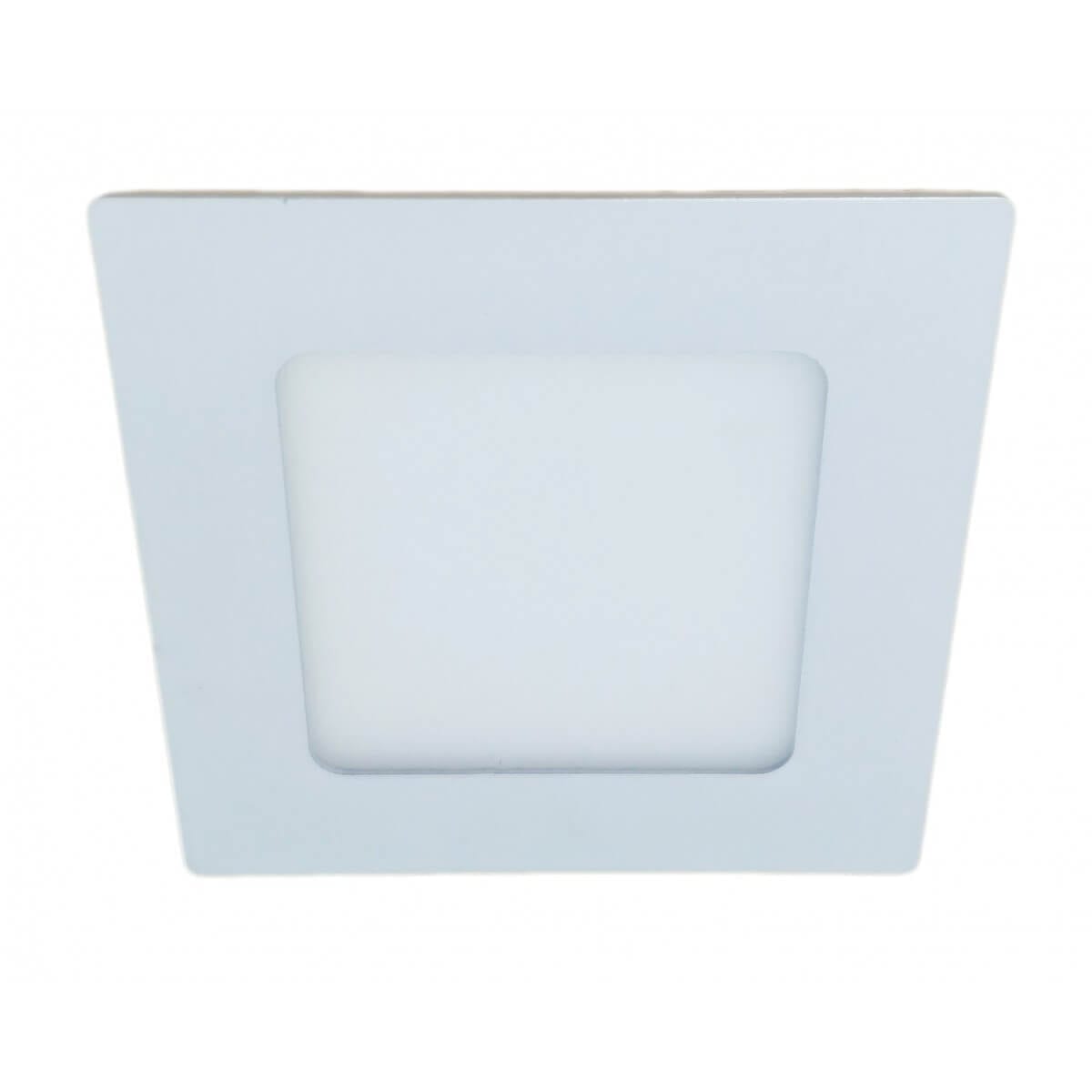 images Spot Led Patrat Incastrat 120x120mm 6w 6400k