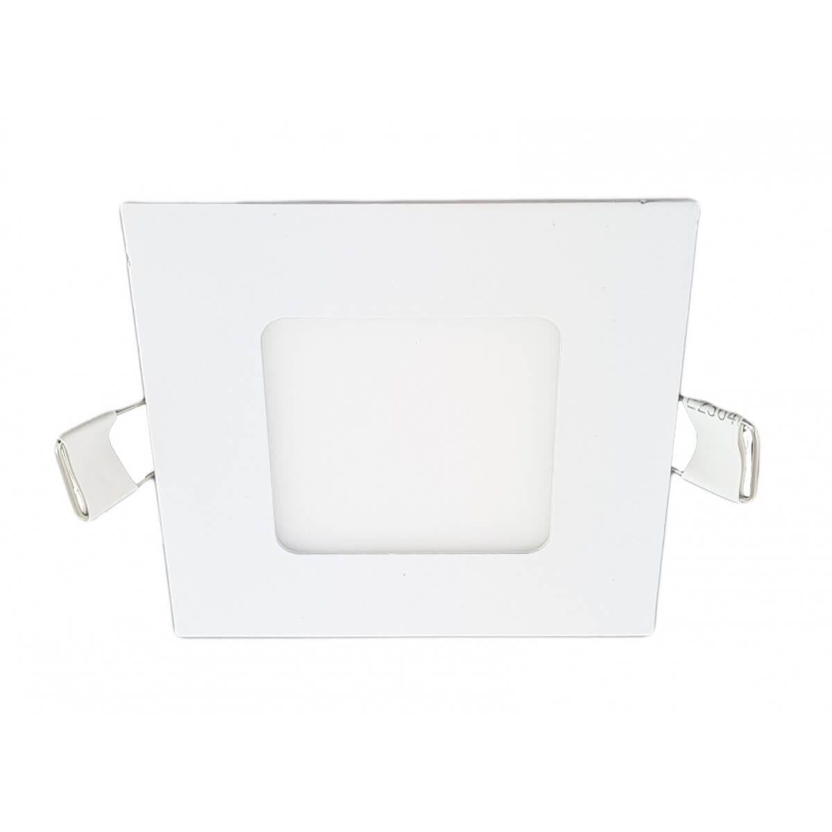 Spot LED Slim Patrat 85x85 mm 3W=25W 2700K