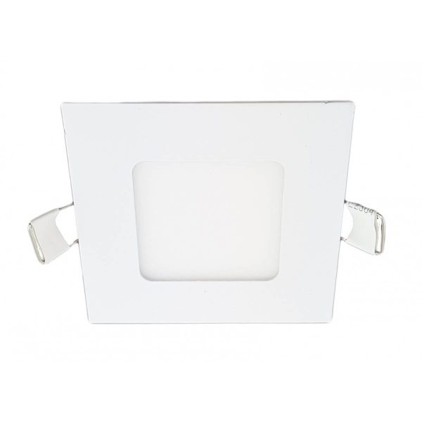 Spot LED Slim Patrat 85x85 mm 3W=25W 6400K