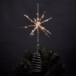 Varf de Brad Stea 3D LED 20 cm