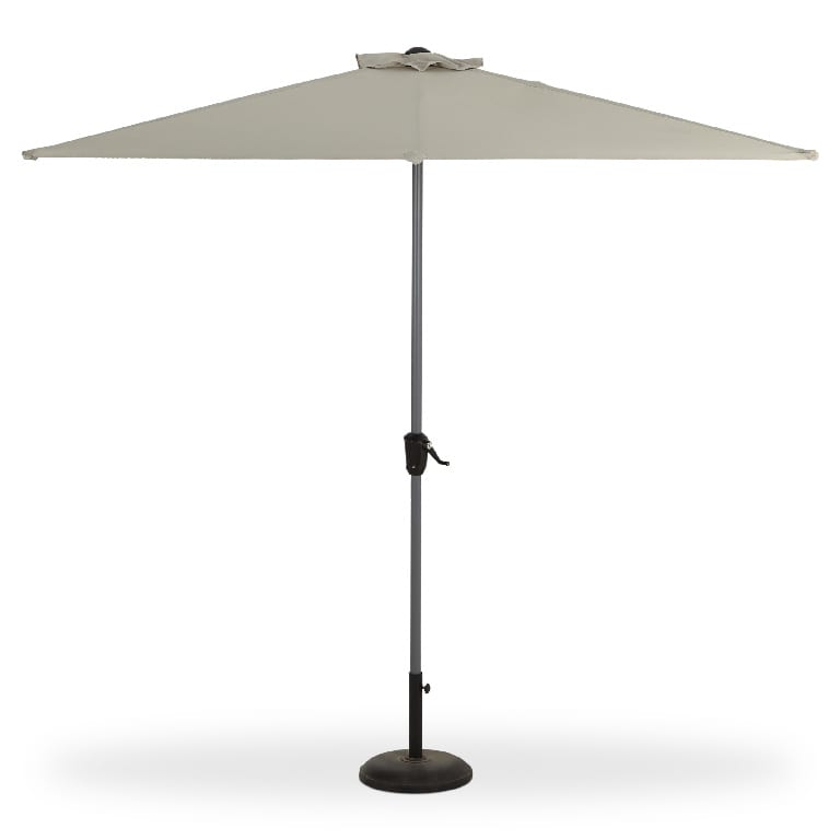 Umbrela de gradina Blooma Pali 242 x 228 x 124 cm taupe Umbrela de gradina Blooma Pali 242 x 228 x 124 cm taupe