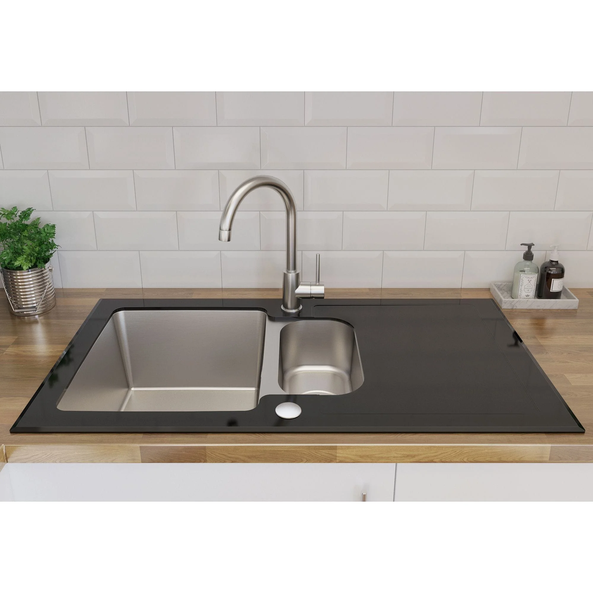 Chiuveta din inox Christianna, 95 x 50 cm Chiuveta din inox Christianna, 95 x 50 cm