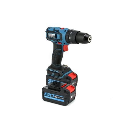 Masina de insurubat si gaurit cu percutie Erbauer, acumulator 2 x 4 Ah, 50 Nm Masina de insurubat si gaurit cu percutie Erbauer, acumulator 2 x 4 Ah, 50 Nm