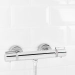 Baterie cu termostat pentru dus Hansgrohe Versostat, alama, diametru 305 mm