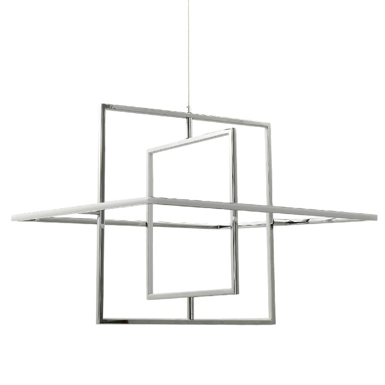 Pendul GoodHome Kohmani, argintiu, lumina calda 3000 K, clasa protectie IP20 Pendul GoodHome Kohmani, argintiu, lumina calda 3000 K, clasa protectie IP20