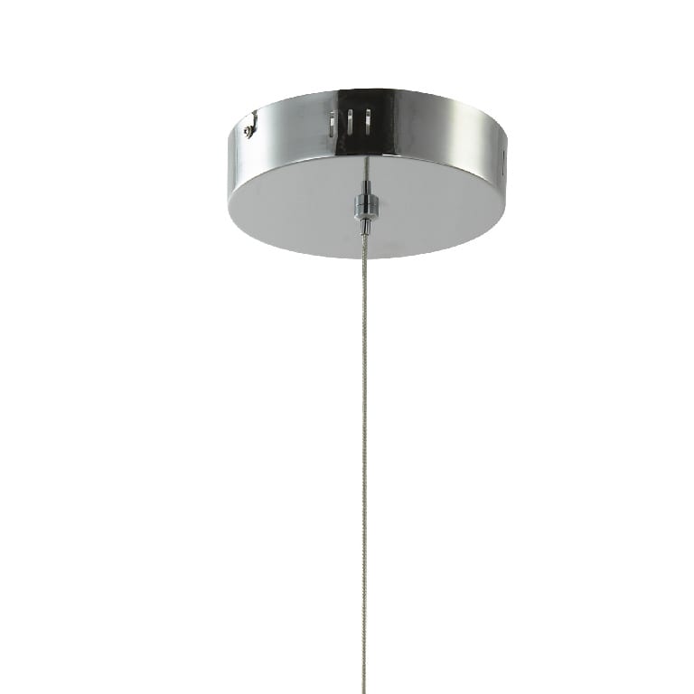 Pendul GoodHome Kohmani, argintiu, lumina calda 3000 K, clasa protectie IP20 Pendul GoodHome Kohmani, argintiu, lumina calda 3000 K, clasa protectie IP20
