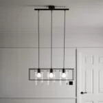 Lustra Pendul GoodHome Daluiz, surse iluminat 3 x (E27), IP20