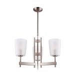 Lustra Candelabru GoodHome Quadryx, argintiu, surse 3 x (E14), IP20