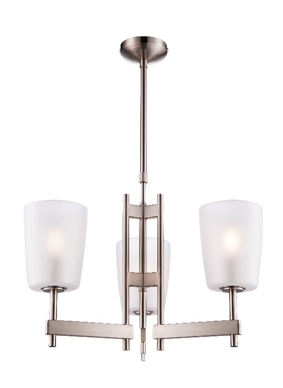 Lustra Candelabru GoodHome Quadryx, argintiu, surse 3 x (E14), IP20 Lustra Candelabru GoodHome Quadryx, argintiu, surse 3 x (E14), IP20