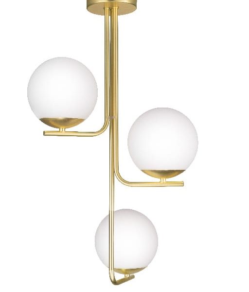 Lustra Pendul GoodHome Baldaz, auriu, surse 3 x (E14), IP20