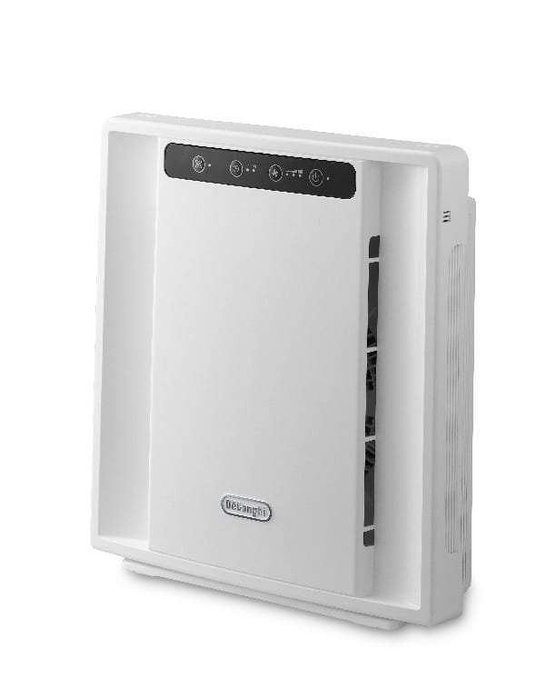 Purificator de aer DE'LONGHI AC75, 140 m3/h, filtru HEPA + carbon activ, functie ionizare, recomandat pana la 25 m2 Purificator de aer DE'LONGHI AC75, 140 m3/h, filtru HEPA + carbon activ, functie ionizare, recomandat pana la 25 m2