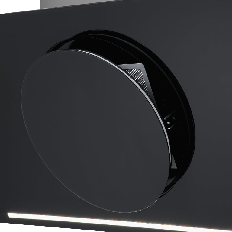 Hota unghiulara GoodHome Bamia, control prin gesturi, culoare negru, 151 W, A++, 900 x 1130 x 380 mm Hota unghiulara GoodHome Bamia, control prin gesturi, culoare negru, 151 W, A++, 900 x 1130 x 380 mm