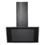 Hota decorativa Bamia, control prin gesturi, sticla neagra, 149 W, A++, 900 x 1130 x 380 mm