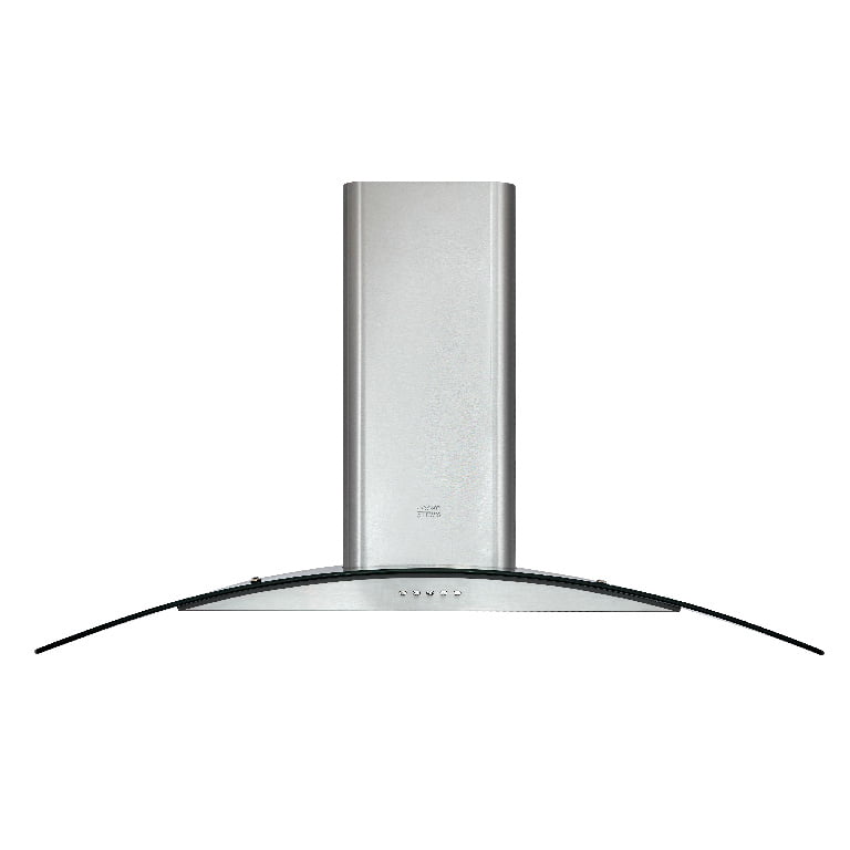 Hota din otel si sticla curbata, 90 cm, clasa energetica C Hota din otel si sticla curbata, 90 cm, clasa energetica C