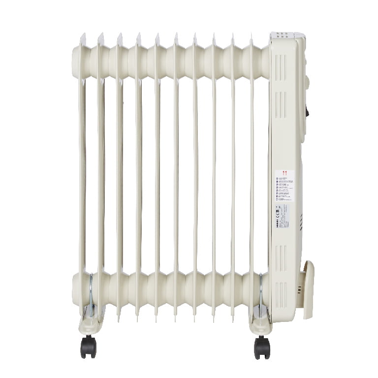 Radiator electric pe ulei, 2500 W, 11 elementi, 640 x 510 x 145 mm Radiator electric pe ulei, 2500 W, 11 elementi, 640 x 510 x 145 mm