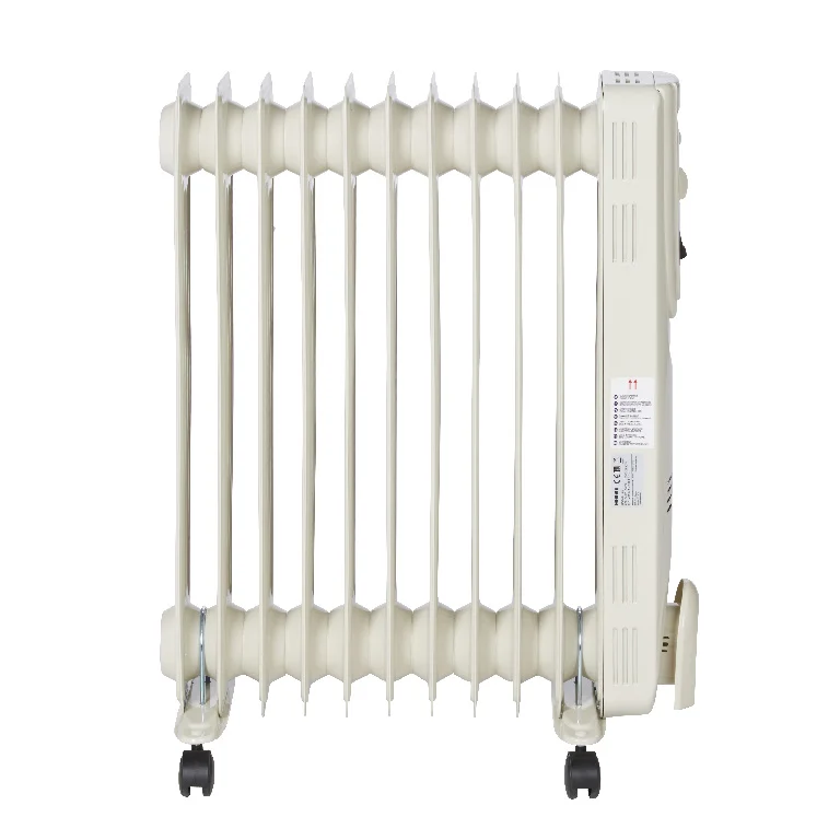 Radiator electric pe ulei, 2500 W, 11 elementi, 640 x 510 x 145 mm Radiator electric pe ulei, 2500 W, 11 elementi, 640 x 510 x 145 mm