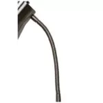 Lampadar argintiu flexibil, E27, IP 20