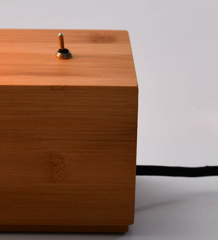 Veioza moderna din bambus, natur, 1 x (E27), IP20 Veioza moderna din bambus, natur, 1 x (E27), IP20