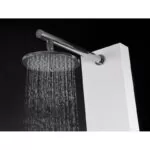 Panel de dus, alb, aluminiu