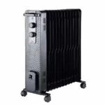 Radiator cu ulei, 13 elementi, putere 3000W, negru