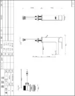 Baterie lavoar Cooke & Lewis Pazar, monocomanda, cartus ceramic 35 mm, stil contemporan
