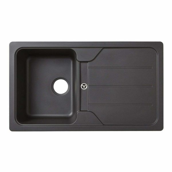 Chiuveta cuart compozit Cook & Lewis, reversibila 86x50 cm