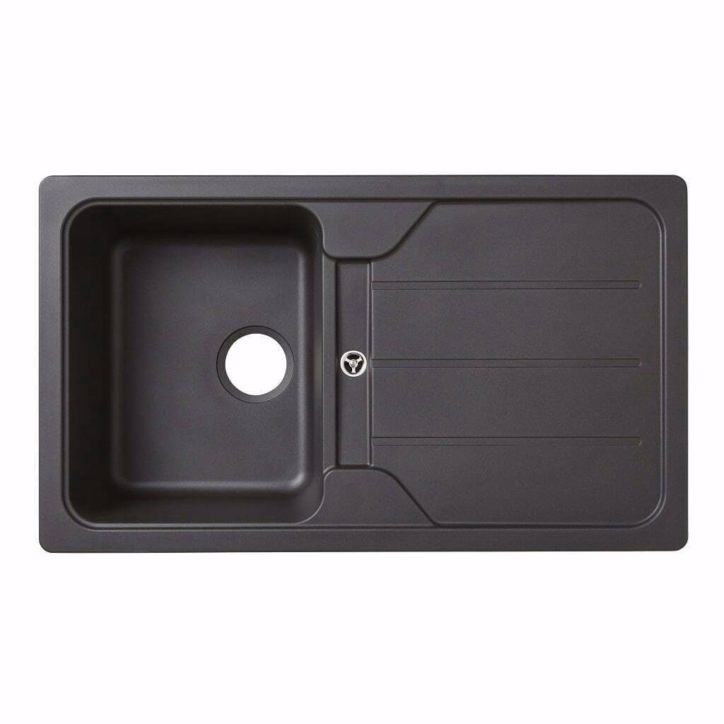 Chiuveta cuart compozit Cook & Lewis, reversibila 86x50 cm