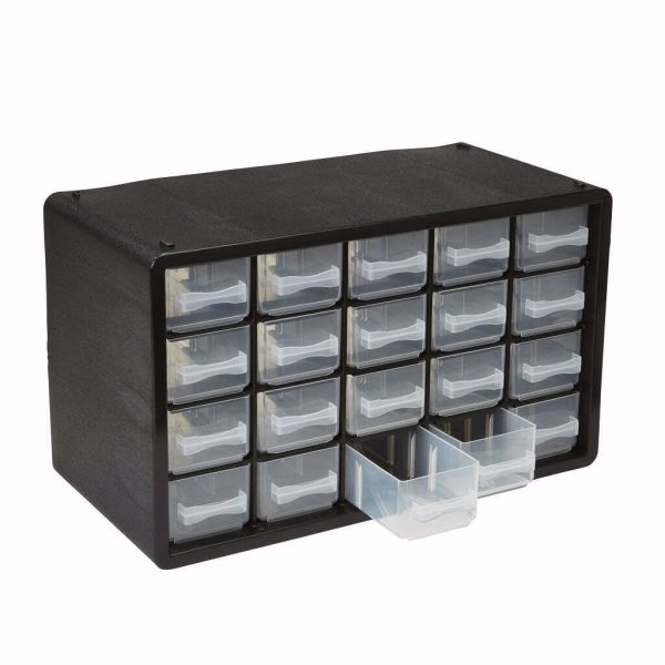 Organizator din plastic, 20 compartimente