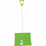 Lopata pentru zapada din otel, coada cu strat protector, 43x37 cm