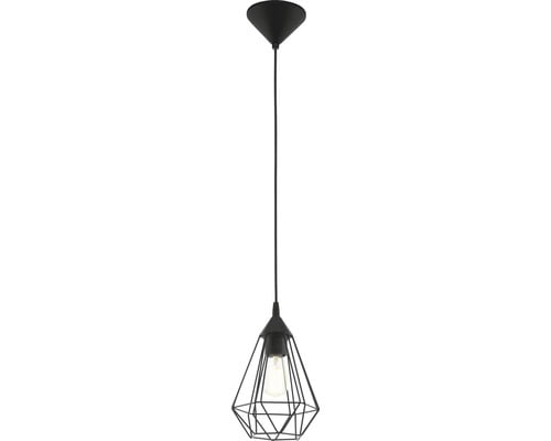 Pendul Eglo Tarbes, 1xE27, vintage, negru, inaltime reglabila