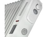 Calorifer electric Eurom Turbo 2400 W, 9 elementi, 3 trepte de putere
