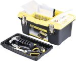 Cutie pentru scule Stanley Jumbo, 40 x 25,4 x 18,2 cm, tava interioara