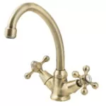 Baterie lavoar Cooke & Lewis Cercal, bicomanda, diametru cartus 35 mm, stil contemporan