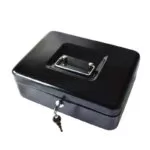 Cutie organizator pentru bani Smith & Locke, negru, 9 x 25 x 18 cm