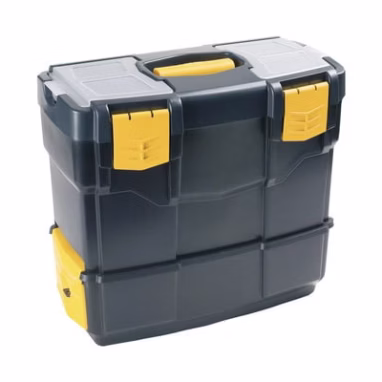 Cutie pentru scule ArtPlast Tekna, 2 compartimente, rezistent la soc, 42x22x34 cm
