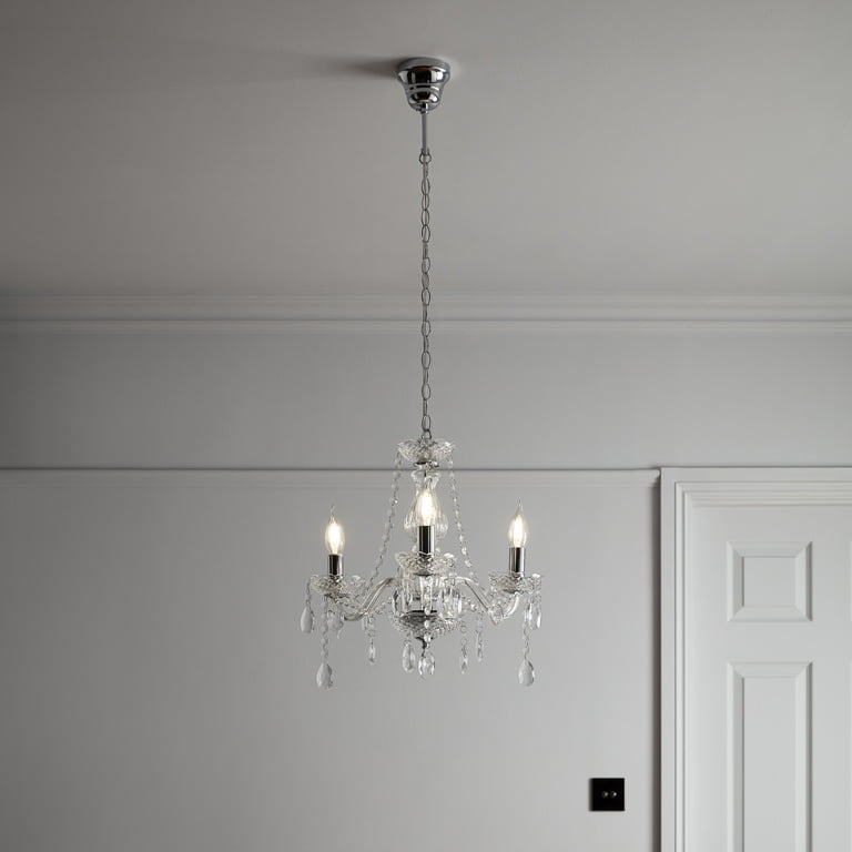 pendul-lumanare-transparent-3-x-e14-ip20-goodhome-gacruz-112 Candelabru lumanare GoodHome Gacruz, transparent, 3xE14, finisaj lucios